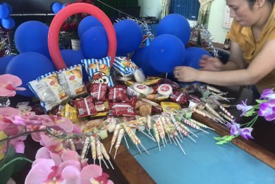 Tổ chức trung thu cho học sinh