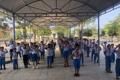 Liên Đội tổ chức ngày hội “Thiếu nhi vui khỏe” chào mừng 93 năm ngày thành lập Đoàn TNCS HCM 6/3